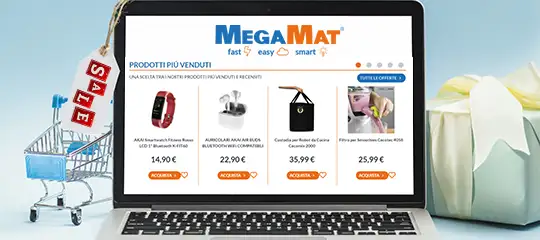 Megamat, il centro commerciale online