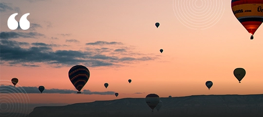 Dal primo volo in mongolfiera alle esperienze da provare nel mondo